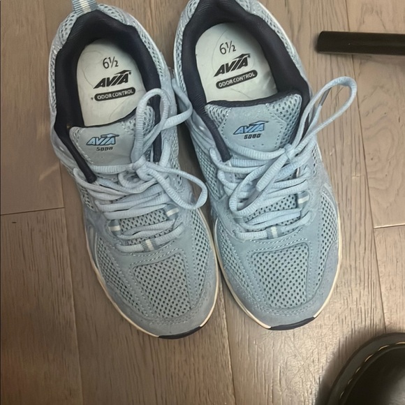 Avia Sky Blue Mesh Sneakers - Picture 1 of 3